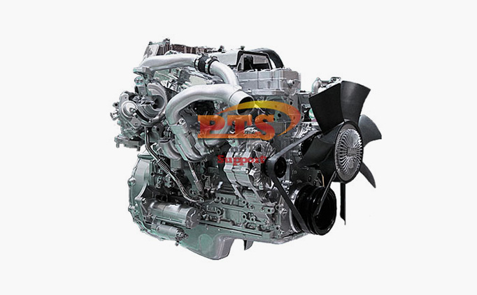 Двигатель ISUZU 4HK1 Hitachi